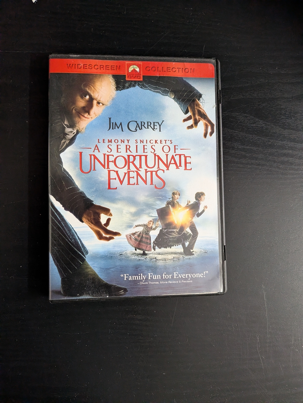 Jim Carrey - A Series of Unfortunate Events (Widescreen) - Black